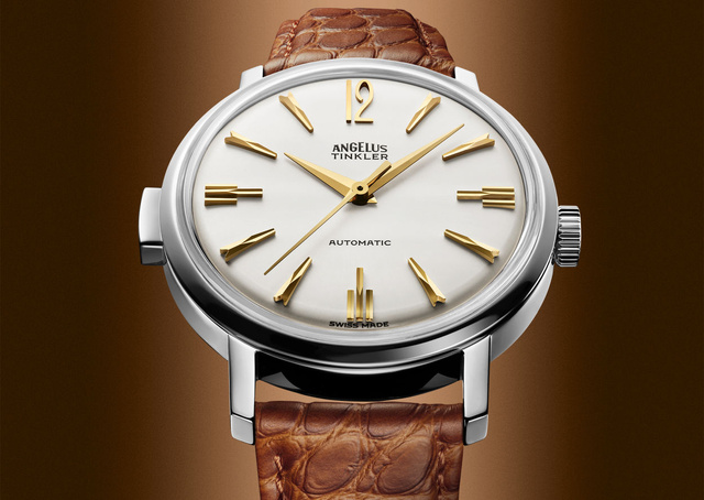 Tinkler 1958 : un modèle Angelus avec répétition au quart Tinkler 1958 : un modèle Angelus avec répétition au quart