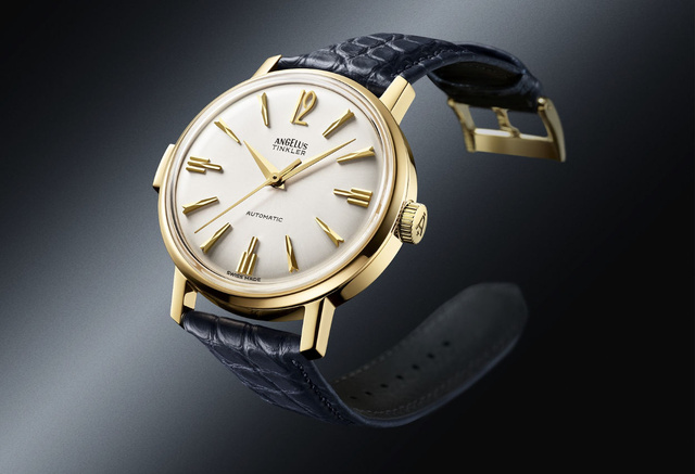 Tinkler 1958 : un modèle Angelus avec répétition au quart Tinkler 1958 : un modèle Angelus avec répétition au quart