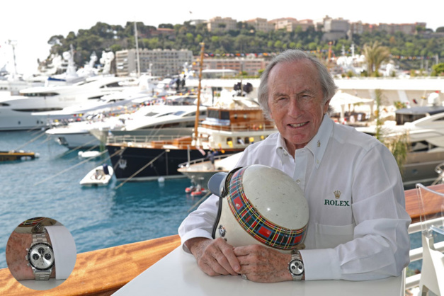 Sir Jackie Stewart pour Rolex