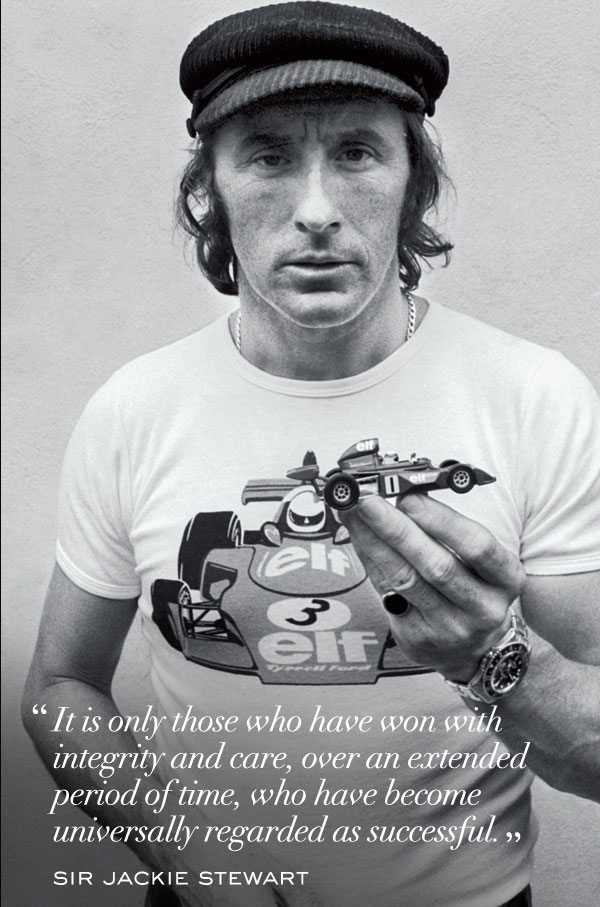 Jackie Stewart : un témoignage Rolex de légende à Monaco Jackie Stewart : un témoignage Rolex de légende à Monaco