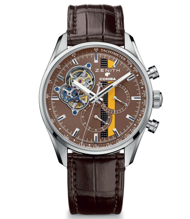 Zenith El Primero Cohiba : volutes de précision Zenith El Primero Cohiba : volutes de précision