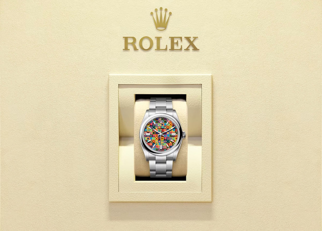 Rolex Oyster Perpetual : une explosion de couleurs !