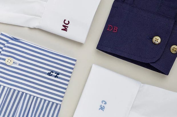 Chemises : le monogramme ou le charme discret de porter vos initiales... Chemises : le monogramme ou le charme discret de porter vos initiales...
