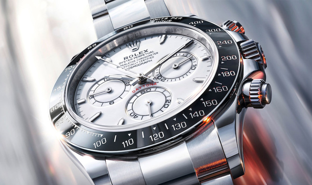 The Rolex Dayton enamel dial