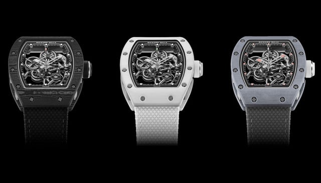 Richard Mille RM 55-01 à remontage manuel : sobre et légère à la fois Richard Mille RM 55-01 à remontage manuel : sobre et légère à la fois