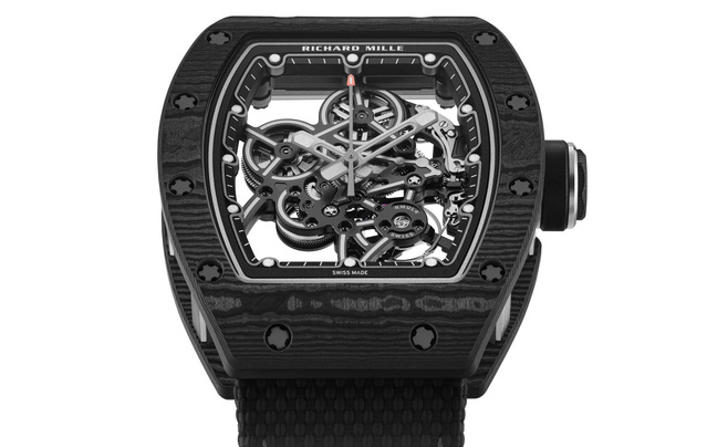 Richard Mille RM 55-01 à remontage manuel : sobre et légère à la fois