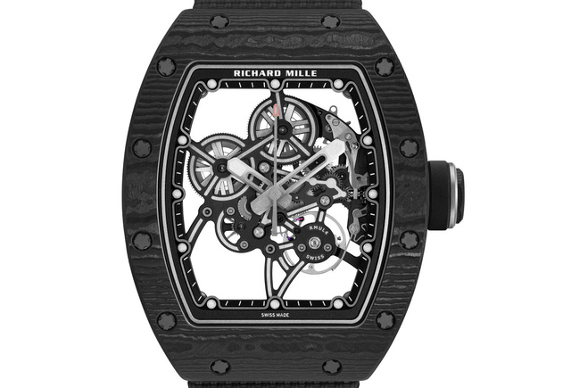 Richard Mille RM 55-01 à remontage manuel : sobre et légère à la fois Richard Mille RM 55-01 à remontage manuel : sobre et légère à la fois