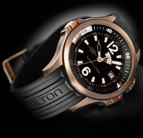 Hamilton Khaki Navy GMT : une montre qui se cale sur les principaux spots « shopping » dans le monde