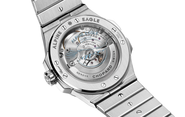 Chopard Alpine Eagle : cadran "Bleu Rhône" pour la protection des aigles
