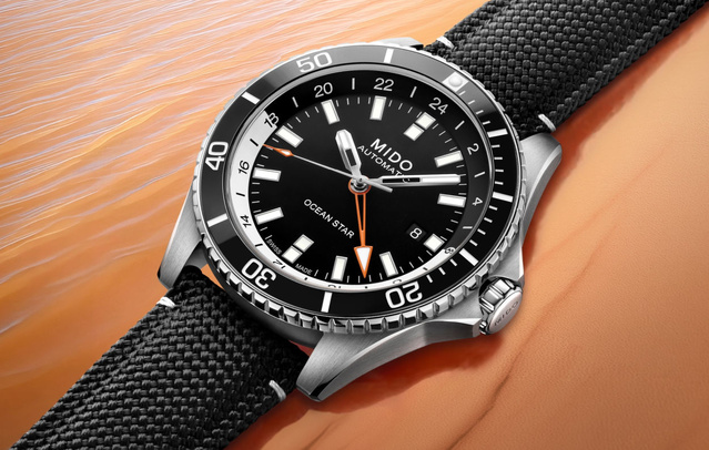 Mido Ocean Star GMT : une voyageuse efficace dans l'entrée de gamme