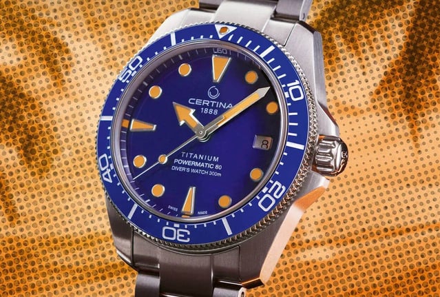 Certina DS Action Diver 38 mm Titanium : trois versions plus estivales Certina DS Action Diver 38 mm Titanium : trois versions plus estivales