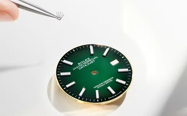 Datejust 41 : aux couleurs de Rolex avec un cadran vert ombré laqué vert