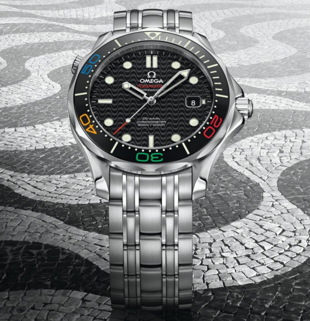 Omega s'expose au Printemps pour les J.O. de Rio