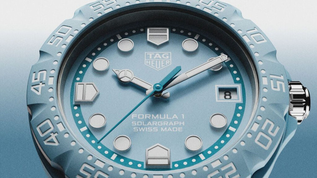 TAG Heuer Formula 1 38mm Solargraph : et pourquoi pas de tons pastels ?