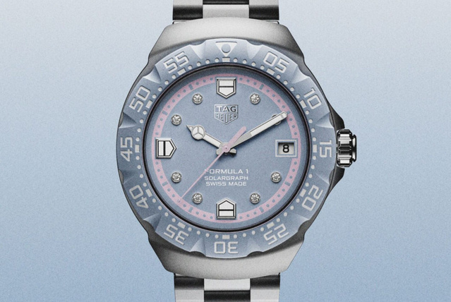 TAG Heuer Formula 1 38mm Solargraph : et pourquoi pas de tons pastels ?