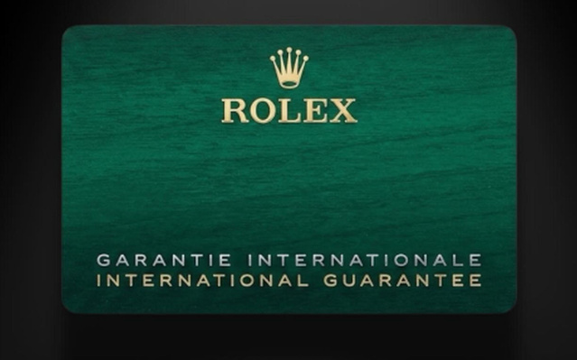 Rolex : quand ses cartes de garantie changent de style et compliquent la vie des contrefacteurs...