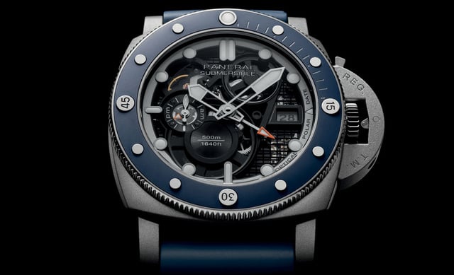 Panerai Submersible GMT : une plongeuse voyageuse squelettée à utiliser en conditons réelles Panerai Submersible GMT : une plongeuse voyageuse squelettée à utiliser en conditons réelles