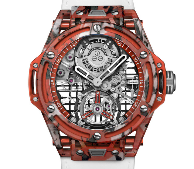 Big Bang Tourbillon Novak Djokovic "Goat edition" : un trio pour chaque surface