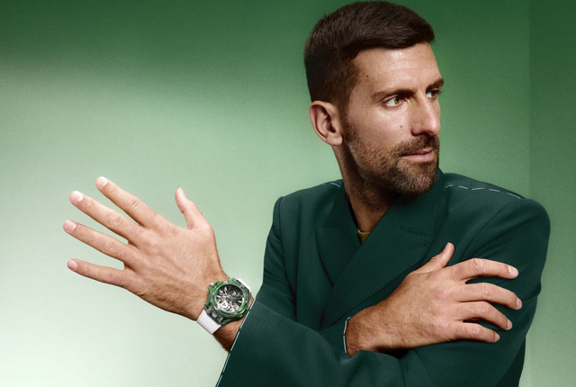 Big Bang Tourbillon Novak Djokovic "Goat edition" : un trio pour chaque surface