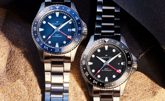 Hamilton Khaki Scuba Auto GMT : le temps sans frontières