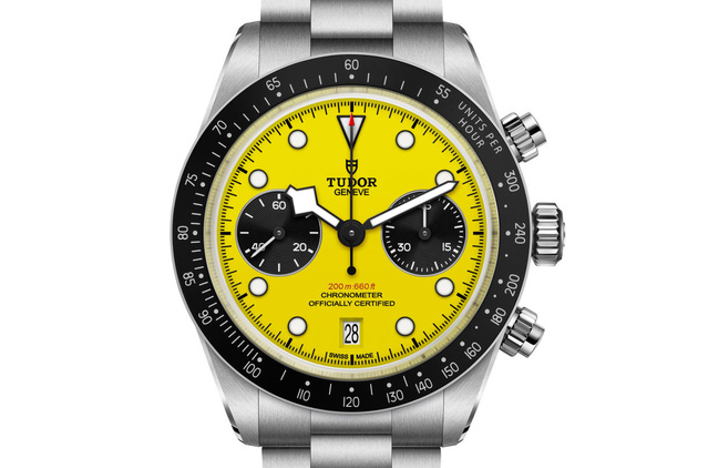 Tudor Black Bay Chrono Bumblebee : un cadran jaune pour les audacieux