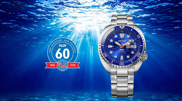 Seiko Prospex : une montre qui célèbre les 60 ans de PADI et dix ans de collaboration Seiko Prospex : une montre qui célèbre les 60 ans de PADI et dix ans de collaboration
