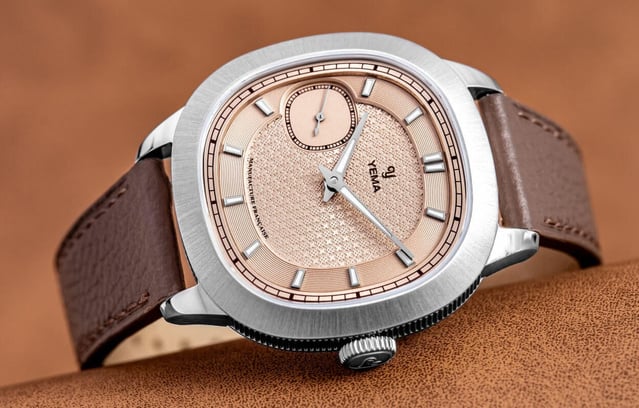 Yema Granvelle : une montre de ville chic qui sait se faire plus compacte