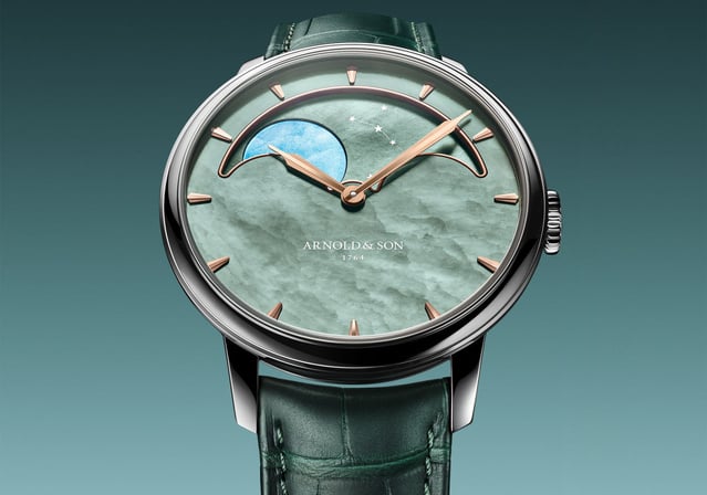 Arnold & Son Perpetual Moon 41,5 Steel "Colours of the Moon" : les couleurs de la nuit