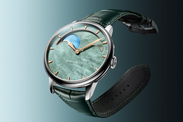 Arnold & Son Perpetual Moon 41,5 Steel "Colours of the Moon" : les couleurs de la nuit