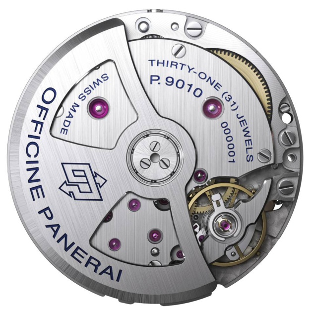 Panerai : arrivée du calibre automatique P.9010