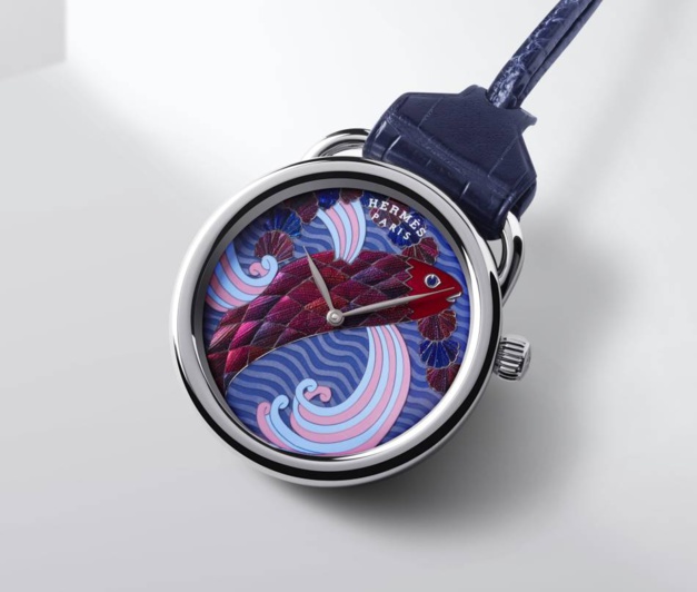 Hermès Arceau Pocket Ailes et Ecailles : deux exemplaires seulement Hermès Arceau Pocket Ailes et Ecailles : deux exemplaires seulement