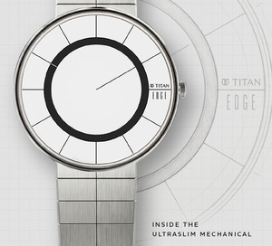 Titan Edge UltraSlim Mechanical : l'extra-plat mécanique en version indienne