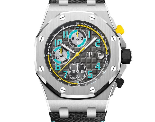 Quand la Royal Oak Offshore d'Audemars Piguet se pare de couleurs vives Quand la Royal Oak Offshore d'Audemars Piguet se pare de couleurs vives