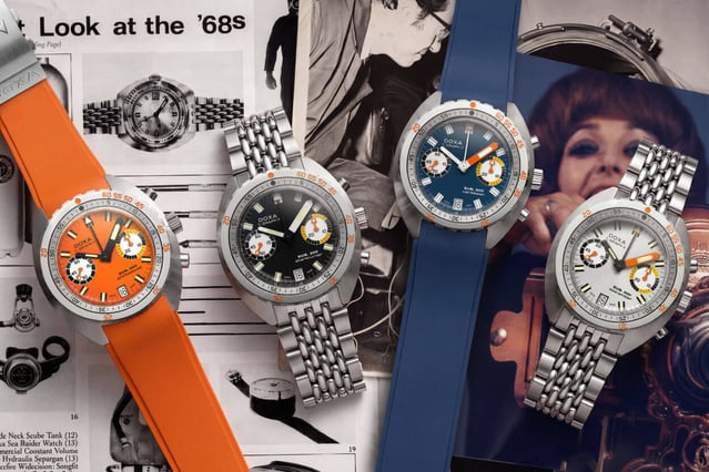Doxa SUB 200 T Graph II : une plongeuse-chronographe d'inspiration vintage Doxa SUB 200 T Graph II : une plongeuse-chronographe d'inspiration vintage