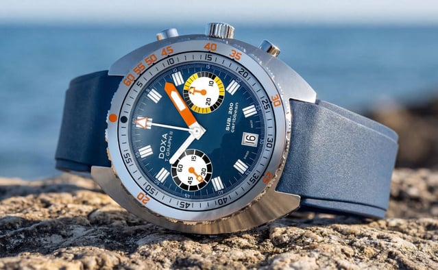Doxa SUB 200 T Graph II : une plongeuse-chronographe d'inspiration vintage