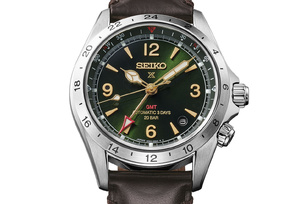 Seiko : une nouvelle Prospex Alpinist GMT avec cadran vert