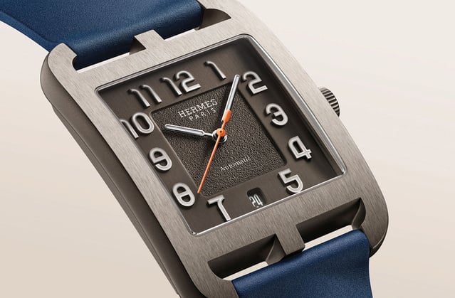 Hermès Cape Cod : une version plus sportive en titane Hermès Cape Cod : une version plus sportive en titane
