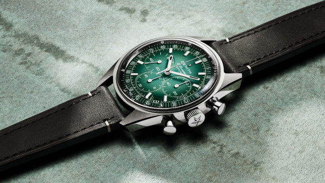 Zenith Chronomaster : un cadran vert-de-gris pour Paris Zenith Chronomaster : un cadran vert-de-gris pour Paris