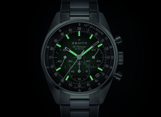 Zenith Chronomaster : un cadran vert-de-gris pour Paris
