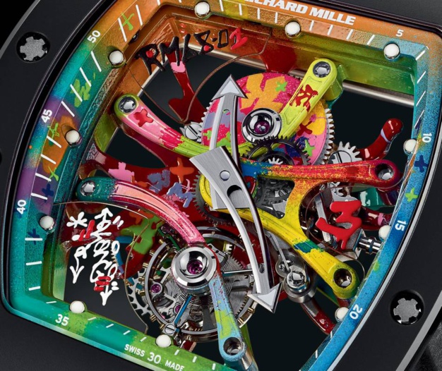 Richard Mille RM 68-01 Cyril Kongo : Colourful watch !