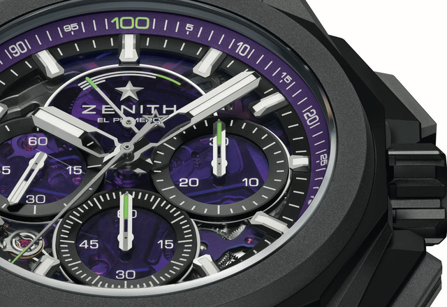 Zenith Defy Extrem Ultraviolet : un chrono au design fort et assumé Zenith Defy Extrem Ultraviolet : un chrono au design fort et assumé