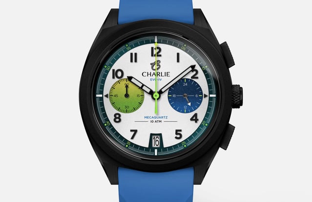 Charlie Paris GRX Mecaquartz Chrono : quand le temps se mesure en couleurs Charlie Paris GRX Mecaquartz Chrono : quand le temps se mesure en couleurs