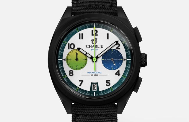 Charlie Paris GRX Mecaquartz Chrono : quand le temps se mesure en couleurs Charlie Paris GRX Mecaquartz Chrono : quand le temps se mesure en couleurs