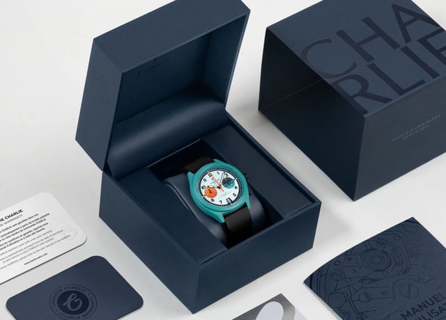 Charlie Paris GRX Mecaquartz Chrono : quand le temps se mesure en couleurs