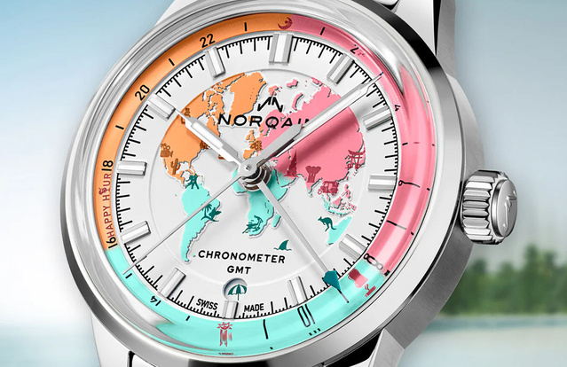 Norqain Freedom GMT Enjoy Life "Holiday" : une édition limitée ludique et très estivale