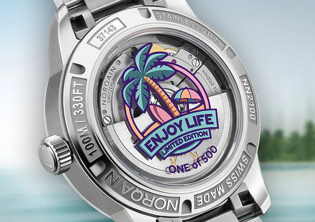 Norqain Freedom GMT Enjoy Life "Holiday" : une édition limitée ludique et très estivale