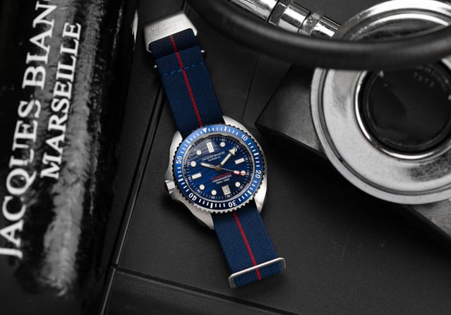 Jacques Bianchi JB200 Marégraphe II : montée en gamme pour montre des profondeurs
