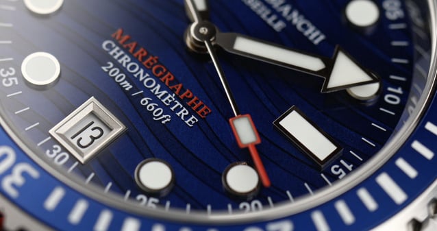 Jacques Bianchi JB200 Marégraphe II : montée en gamme pour montre des profondeurs