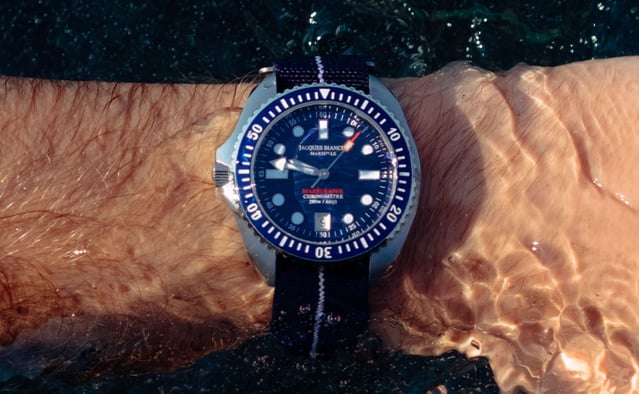 Jacques Bianchi JB200 Marégraphe II : montée en gamme pour montre des profondeurs