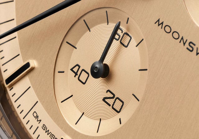 Swatch MoonSwatch "Mission to the Moon 1969" : 11 grammes d'or !